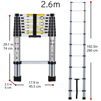 Aussie Renovations™ Telescopic Ladder
