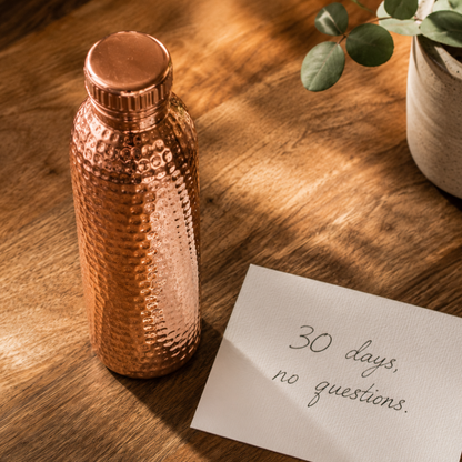 Copperwell™ Hammered Water Bottle