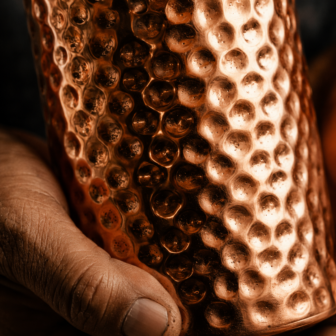 Copperwell™ Hammered Water Bottle
